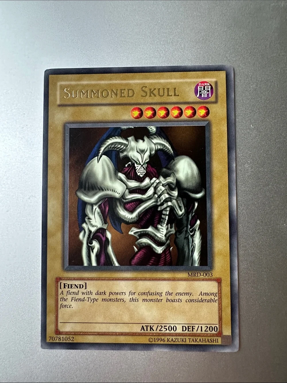 Summoned Skull Yu-Gi-Oh! Trading Card